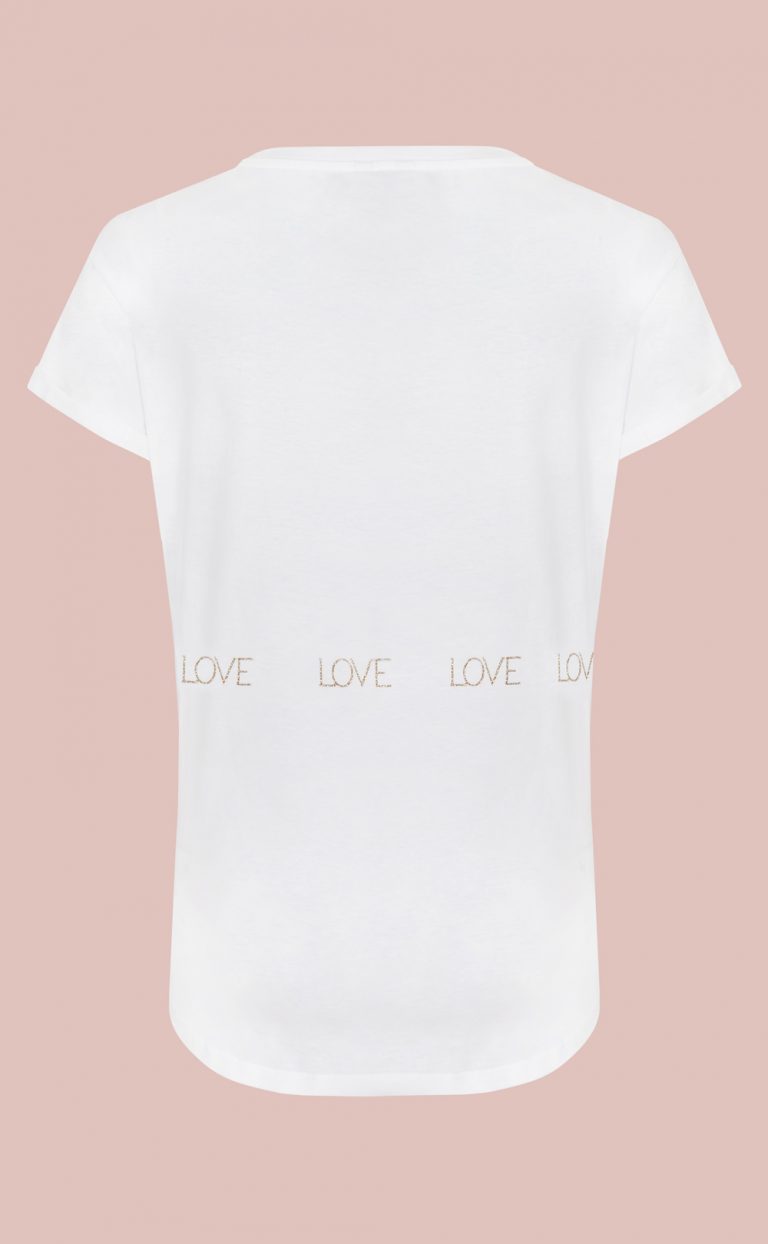 T-shirt Love is all around you