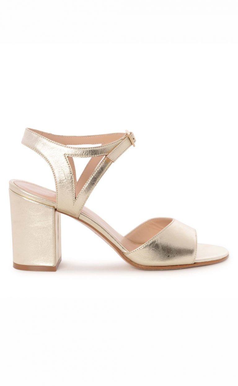 Cassia Sandals – champagne gold