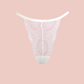 Legal White Sin Tanga-Slip