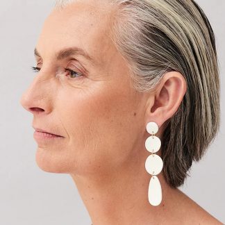 Superba Drops - Ohrringe aus Porzellan