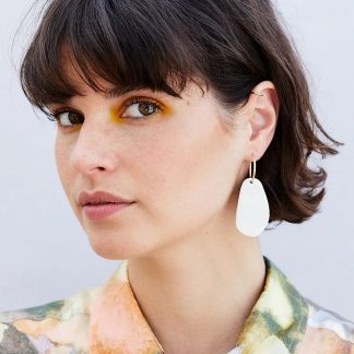 Bella Loops - Ohrringe aus Porzellan