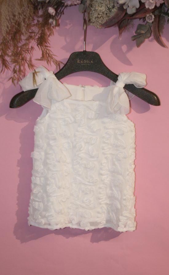 kisui Babykleid Kleinkind Hochzeit weisses Kleid