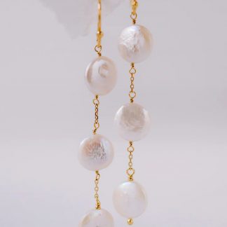 kisui Brautschmuck Ohrringe Perlenohrringe lang Bridal Earrings