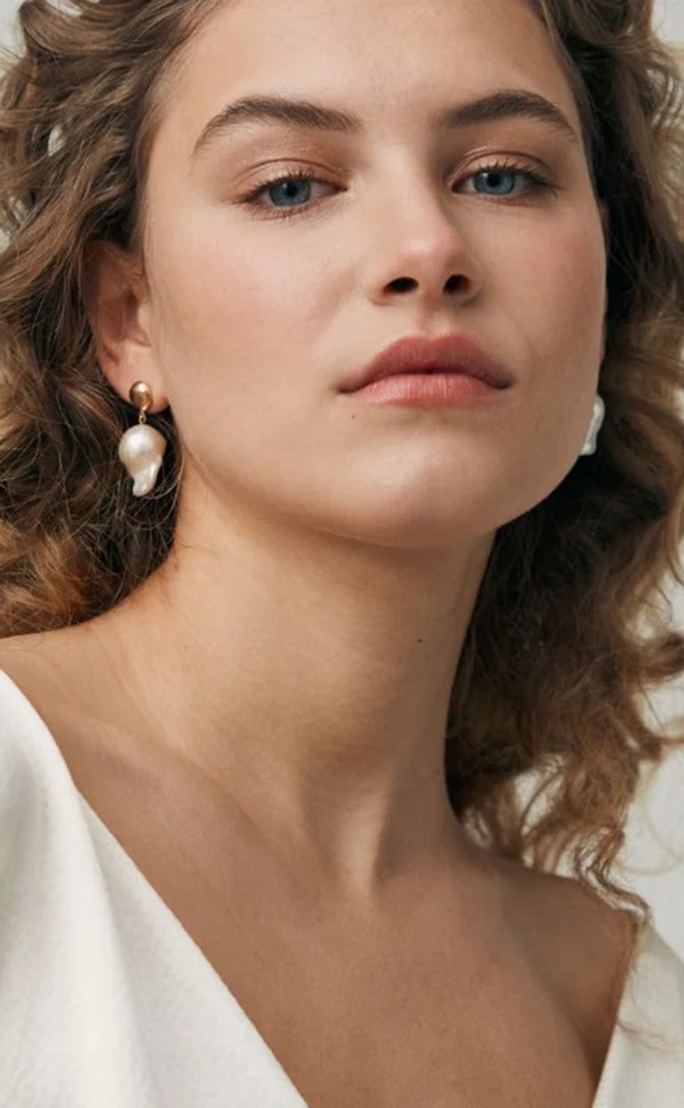 Iso – Perlenohrringe