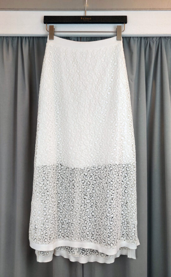 kisui Berlin Rock aus Spitze mit Strickbund