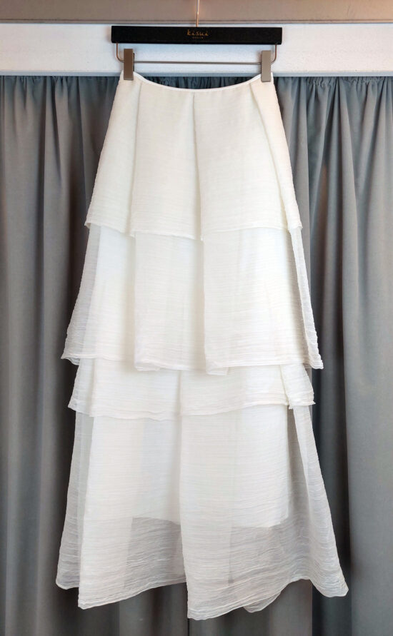 kisui Berlin Rock stufig Seidenchiffon