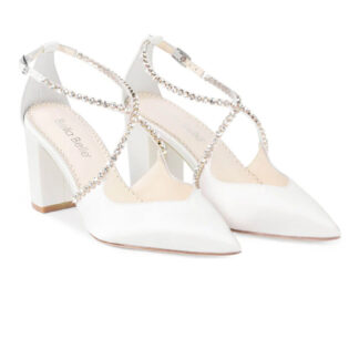 kisui Bella Belle Berlin Brautschuhe Bridal Shoes Berlin Spitz Blockabsatz