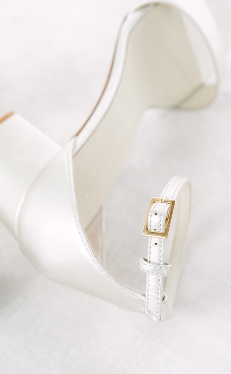 Pearl Metallic Sandals