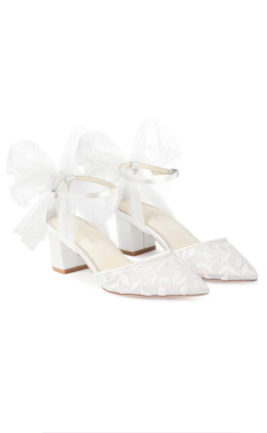 kisui Bella Belle Shoes Berlin Blockabsatz Schleife Bow Wedding Shoes Brautschuhe
