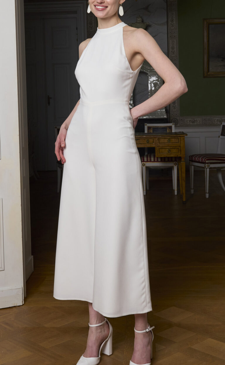 Jumpsuit mit Schleife