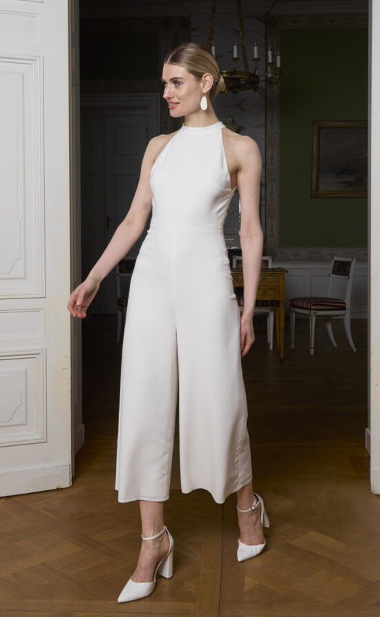 kisui Berlin Standesamt Civil Wedding Hochzeit Jumpsuit ivory Rent you Style Dress