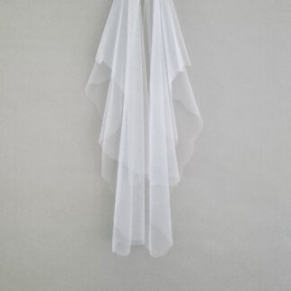 kisui Schleier kurz Tüll fein zart Hochzeit Braut Wedding Veil short