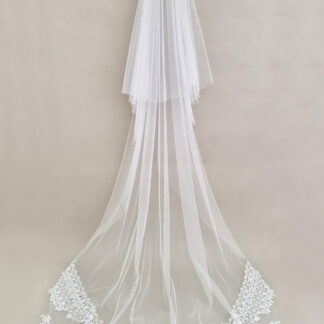 kisui Berlin Schleier Boho Spitze Strandhochzeit Wedding Veil Lace