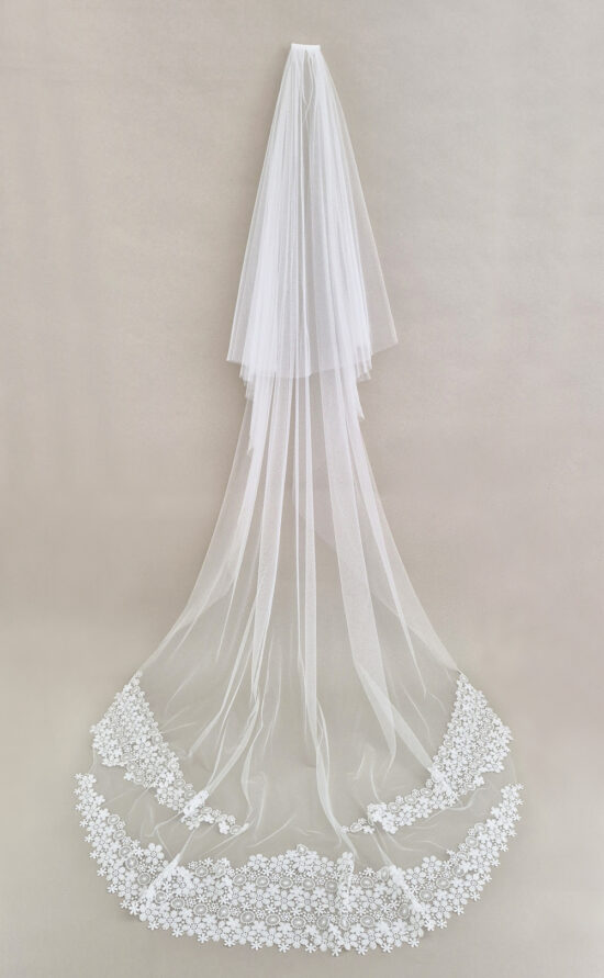 kisui Berlin Schleier Boho Spitze Strandhochzeit Wedding Veil Lace