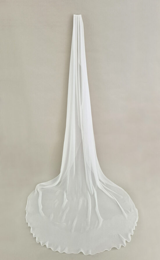 kisui Berlin Schleier aus Seide einlagig Veil made of silk