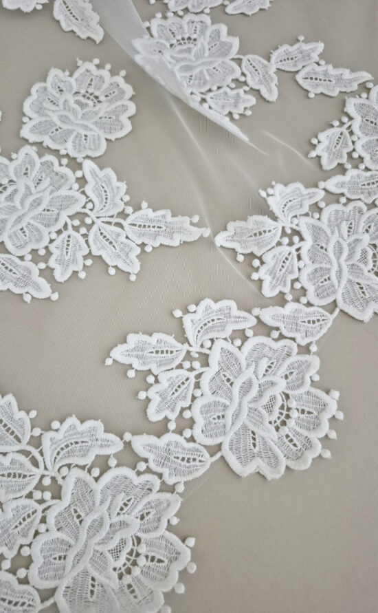 kisui Schleier Boho grobe Spitze Veil Boho Style Lace