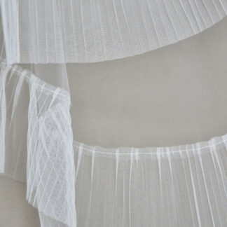 kisui Schleier modern pur kurz zweilagig veil modern pure sleek