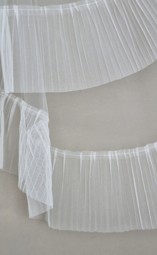 kisui Schleier modern pur kurz zweilagig veil modern pure sleek