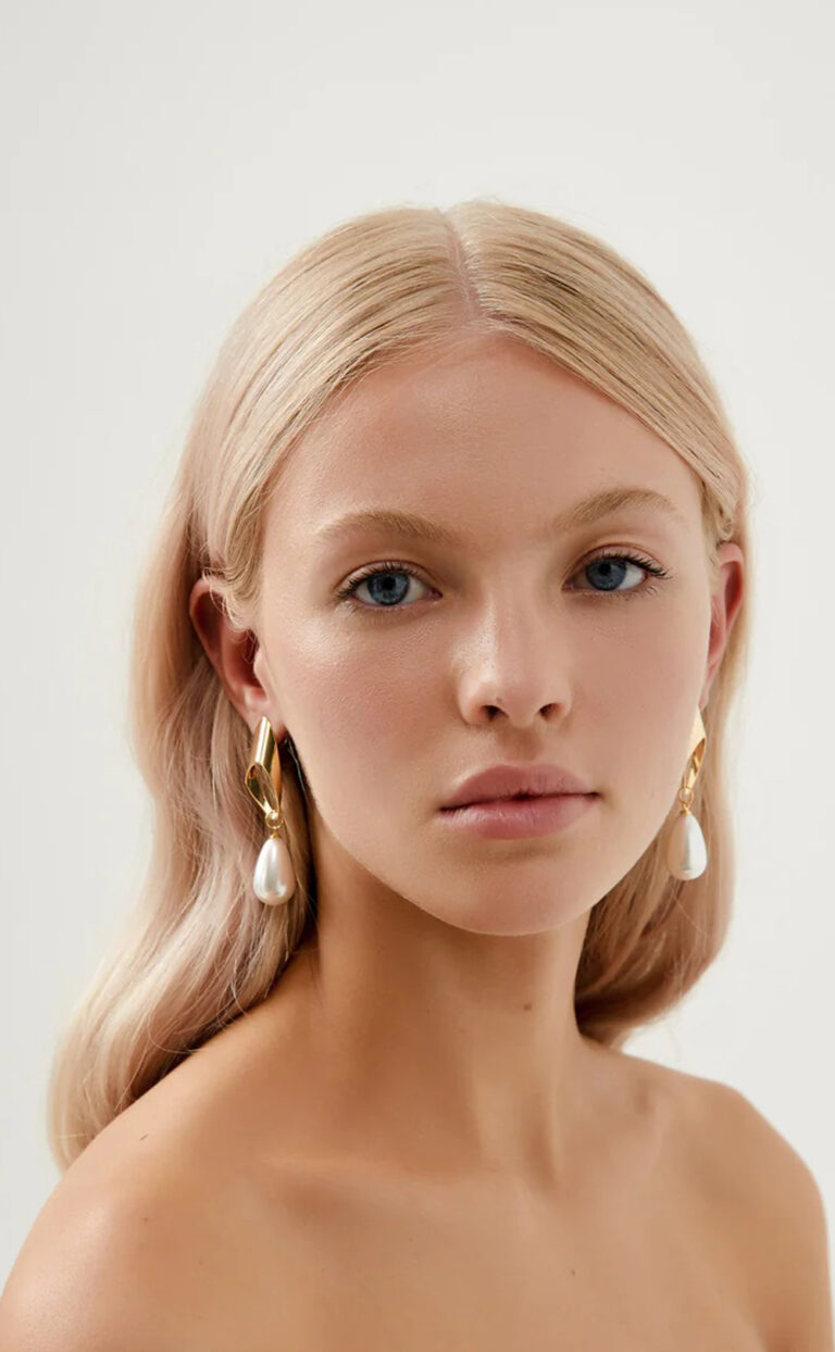 Amelie George – Elwood Ohrringe – gold