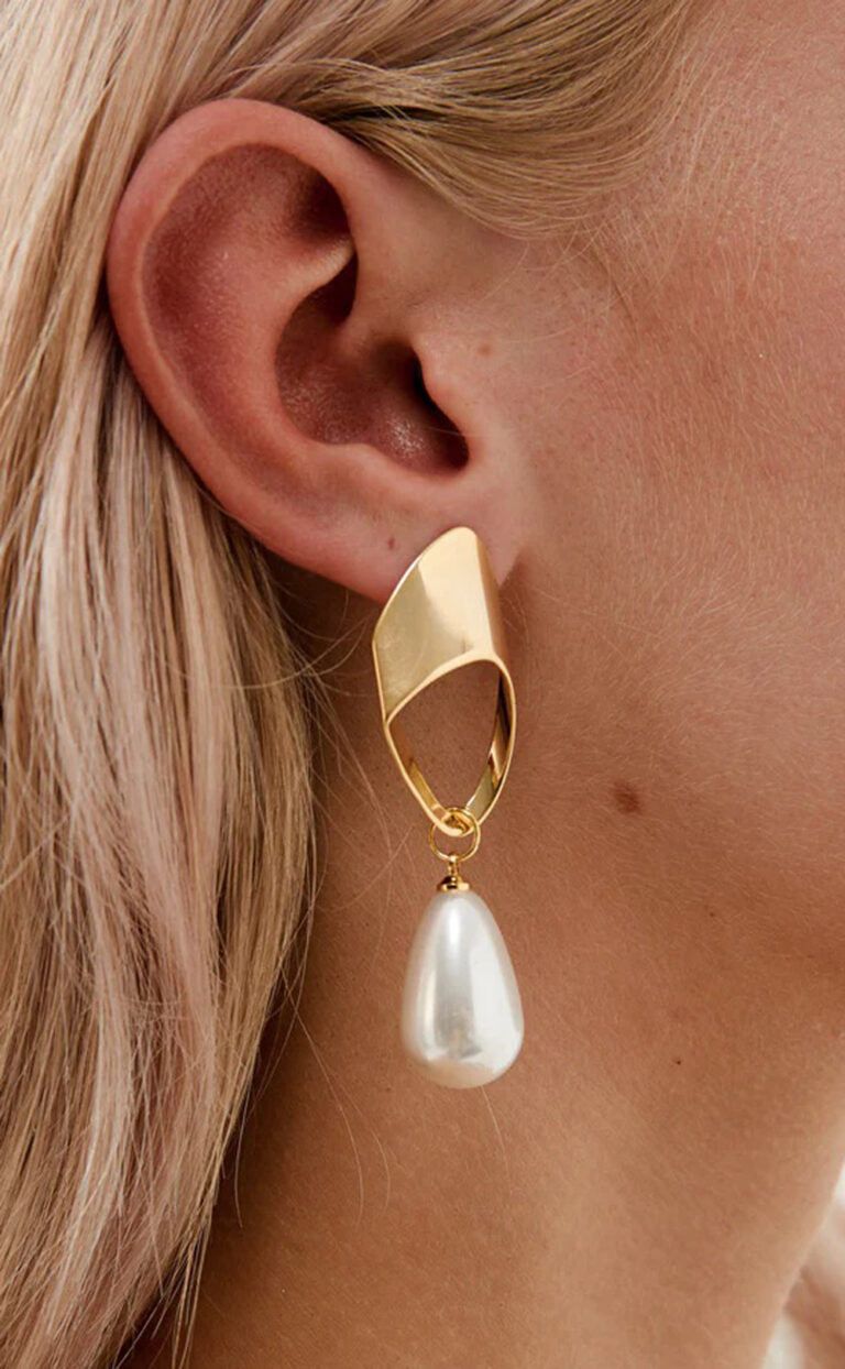 Amelie George – Elwood Ohrringe – gold