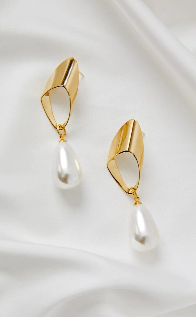 Amelie George – Elwood Ohrringe – gold