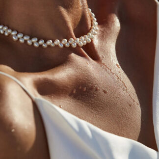 kisui Berlin Brautschmuck Perlen Choker Bridal Jewellery Amelie George