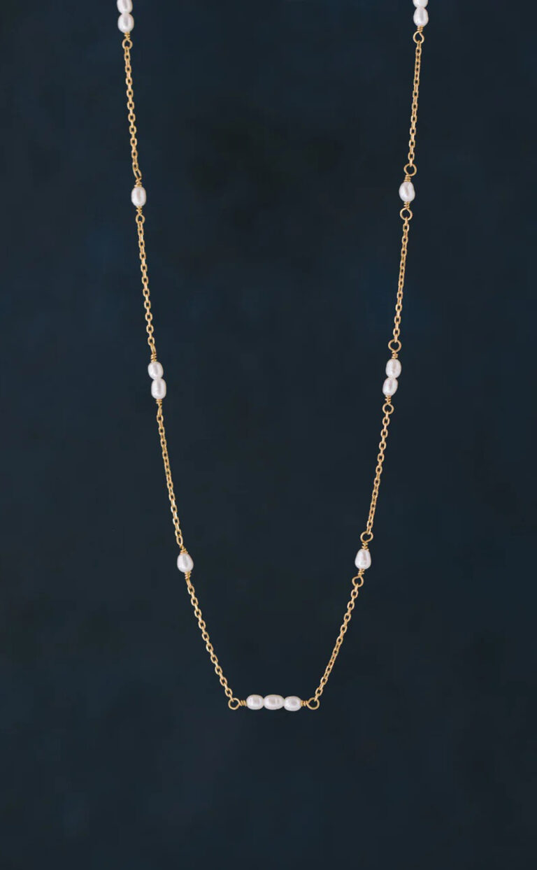 Celine – Halskette mit kleinen Perlen